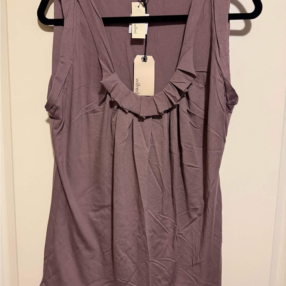 Mauve Wilfred Sleeveless Top